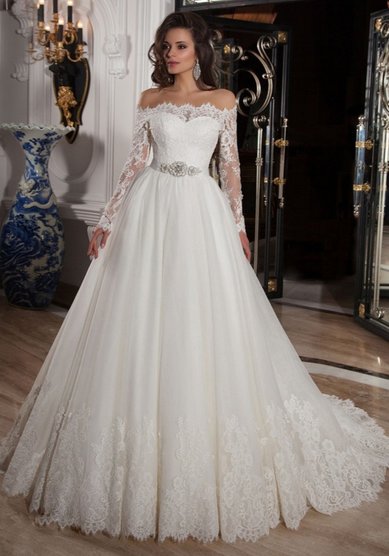 Свадебное платье Аделли-Л62843 - Свадебный салон Лария