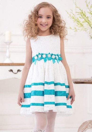 Детское платье 2С8856-В-С62900 - Свадебный салон Светлая чайка
