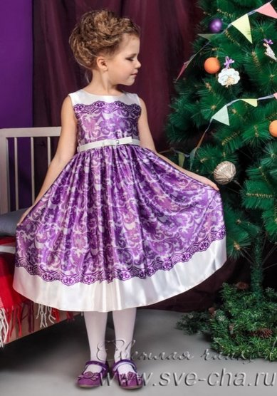 Детское платье Кружево-С62907 - Свадебный салон Светлая чайка