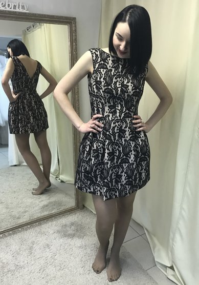 Вечернее платье Шоколад-C62991 - Свадебный салон Celebrity