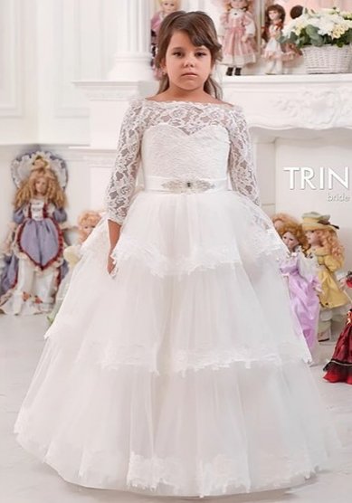 Детское платье YLS77-Y63070 - Салон свадебной и вечерней моды Your Love Story