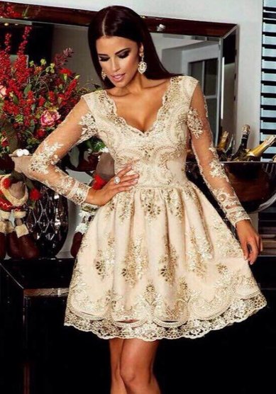 Вечернее платье Персея рукав-С63221 - Свадебный салон Светлая чайка