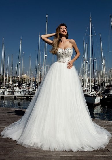 Свадебное платье Fina-B63515 - Свадебный салон Bondi blue