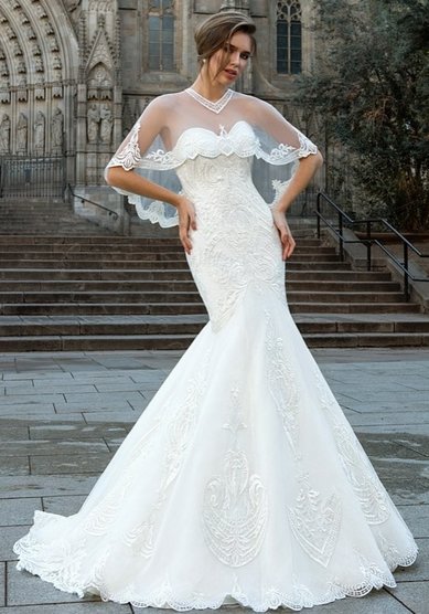 Свадебное платье Efimia-B63516 - Свадебный салон Bondi blue