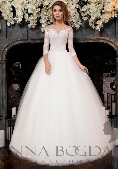 Свадебное платье Анжелика-A63636 - Дом свадебной и вечерней моды Anna Bogdan
