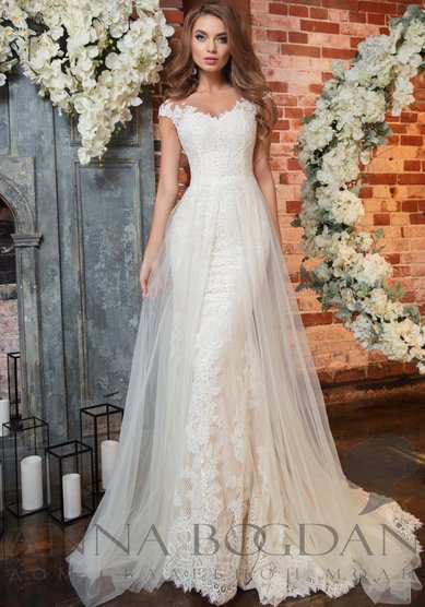 Свадебное платье Эбби-A63643 - Дом свадебной и вечерней моды Anna Bogdan