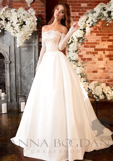 Свадебное платье Мари-A63646 - Дом свадебной и вечерней моды Anna Bogdan