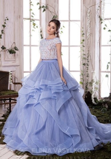 Вечернее платье ED-023-П63682 - Свадебный салон ПЛАТЬЕ МЕЧТЫ