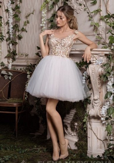 Вечернее платье ED-027-П63683 - Свадебный салон ПЛАТЬЕ МЕЧТЫ