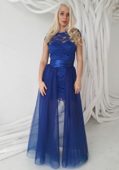 Вечернее платье Марта-A63789 - Салон свадебных и вечерних платьев Anna Dress