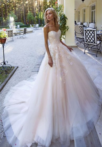 Свадебное платье Tavel-B63804 - Свадебный салон Bondi blue