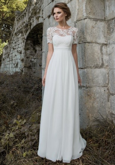 Свадебное платье М-341-О63847 - Свадебная галерея Останкино