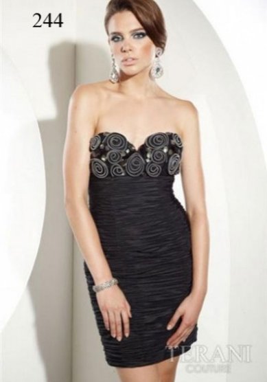 Вечернее платье МОДЕЛЬ 244 (TERANI)-П63858 - Свадебный салон ПЛАТЬЕ МЕЧТЫ