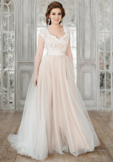 Свадебное платье Турмалиновая ночь-М63878 - Свадебный салон МОЯ СВАДЬБА