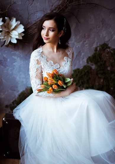 Свадебное платье Кэтти-М63882 - Свадебный салон МОЯ СВАДЬБА