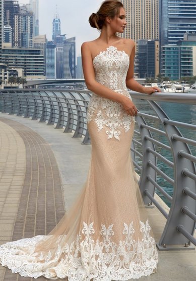 Свадебное платье CAMPO-В64062 - Свадебный салон ВЕГА