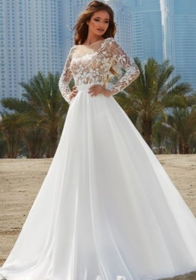 Свадебное платье DOLOROSA-В64063 - Свадебный салон ВЕГА