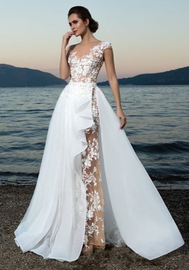 Свадебное платье Nerys-М64075 - Свадебный салон МИЛЕНА