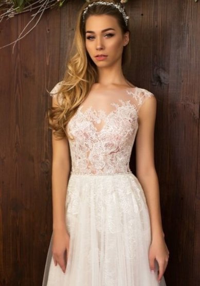 Свадебное платье ELEGANT CALLA-В64108 - Свадебный салон ВЕГА