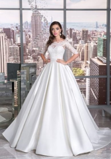 Свадебное платье CAROLINA-В64113 - Свадебный салон ВЕГА