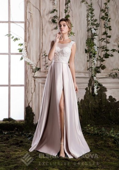 Вечернее платье ED-019-П64119 - Свадебный салон ПЛАТЬЕ МЕЧТЫ