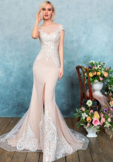 Свадебное платье VIRGINIYA-В64129 - Свадебный салон ВЕГА