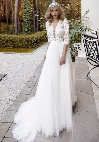 Свадебное платье Bardolino-B64134 - Свадебный салон Bondi blue