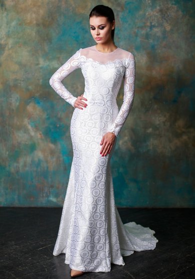 Свадебное платье Кристин-C64143 - Свадебный салон Celebrity