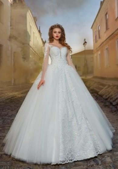 Свадебное платье AUDREY-В64190 - Свадебный салон ВЕГА