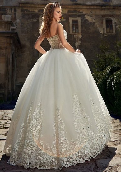 Свадебное платье LEAH-В64191 - Свадебный салон ВЕГА