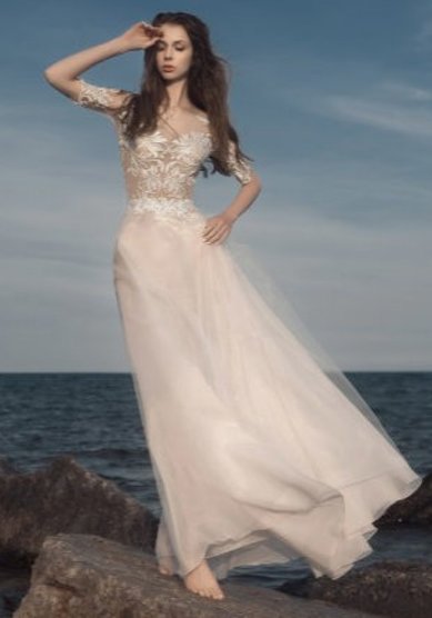 Свадебное платье BODY SORRENTO-В64201 - Свадебный салон ВЕГА