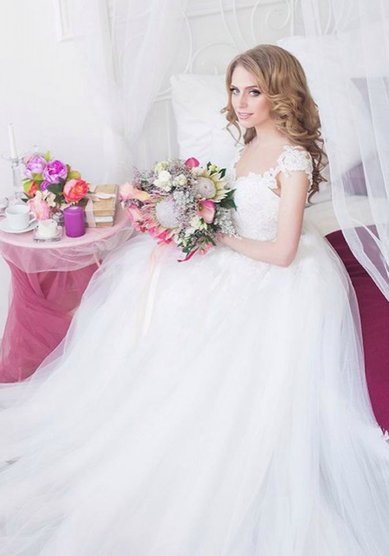 Свадебное платье B64409 - Свадебный салон BEAUTY