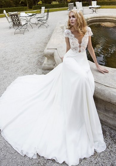 Свадебное платье Meursault-B64475 - Свадебный салон Bondi blue