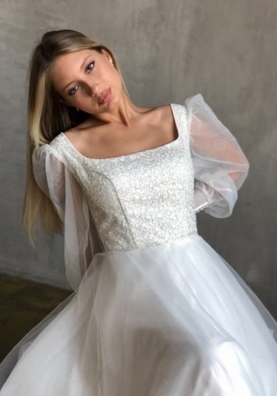 Свадебное платье B64486 - Свадебный салон BEAUTY