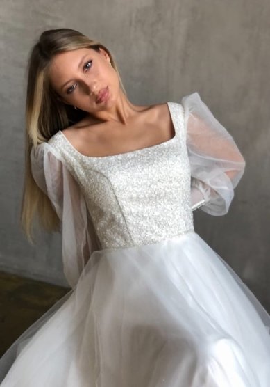 Свадебное платье B64486 - Свадебный салон BEAUTY