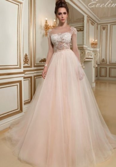 Свадебное платье EVELIN-В64609 - Свадебный салон ВЕГА