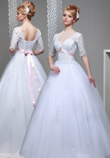 Свадебное платье Карина-М64612 - Свадебный салон Мендельсон