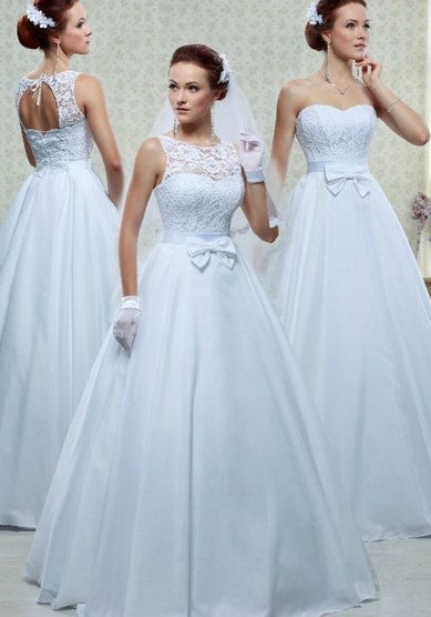 Свадебное платье Николь-М64614 - Свадебный салон Мендельсон