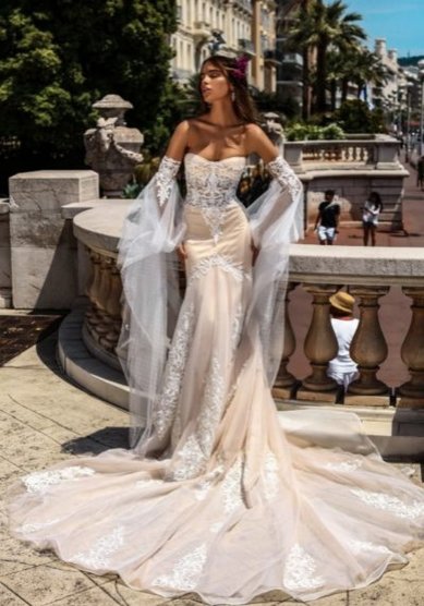 Свадебное платье LETICIA-В64640 - Свадебный салон ВЕГА