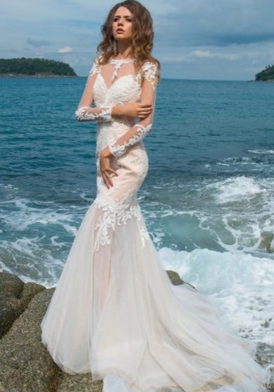 Свадебное платье В64647 - Свадебный салон ВЕГА