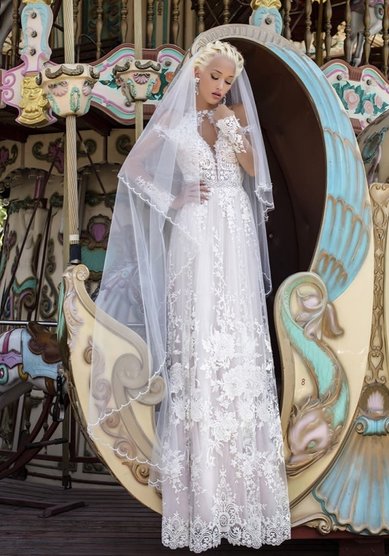 Свадебное платье YOUNG VIOLA-В64730 - Свадебный салон ВЕГА