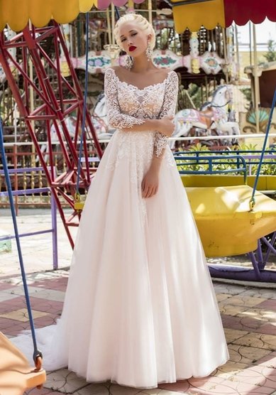 Свадебное платье FREE CAMELIA-В64731 - Свадебный салон ВЕГА