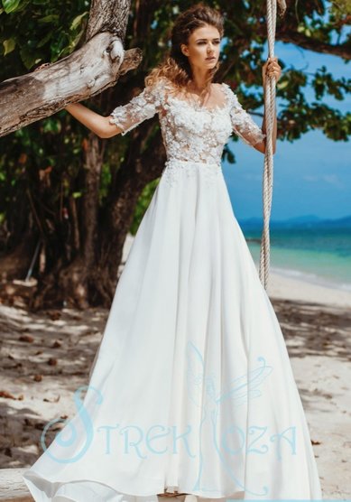 Свадебное платье EDDA-В64948 - Свадебный салон ВЕГА
