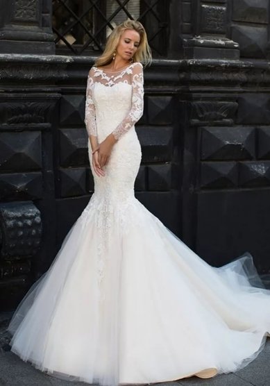 Свадебное платье 1711-Л64950 - Свадебный салон Лария