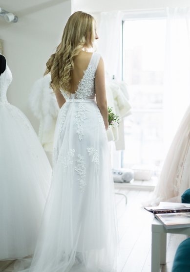 Свадебное платье Белая роза-C64983 - Свадебный салон Celebrity