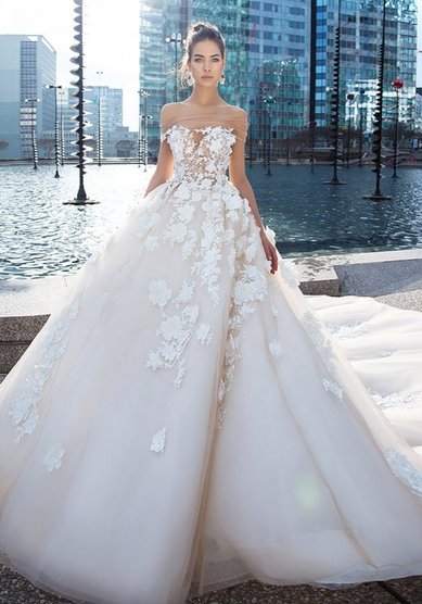 Свадебное платье Анна-Л64996 - Свадебный салон Лария