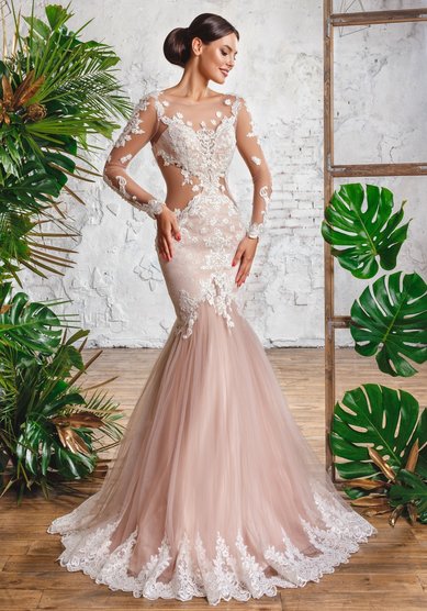 Свадебное платье Avrora-C65056 - Свадебный салон Celebrity