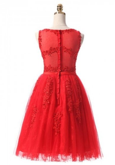 Вечернее платье Красная роза-C65403 - Свадебный салон Celebrity