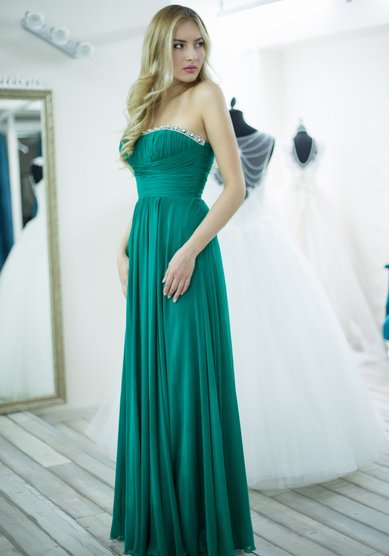 Вечернее платье Изумруд-C65405 - Свадебный салон Celebrity