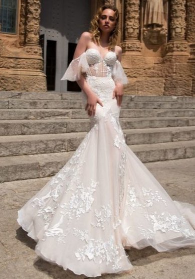 Свадебное платье ARGENTONA-В65441 - Свадебный салон ВЕГА